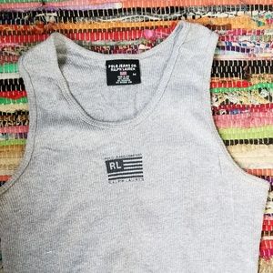 Simple Ralph Lauren ribbed tank top
